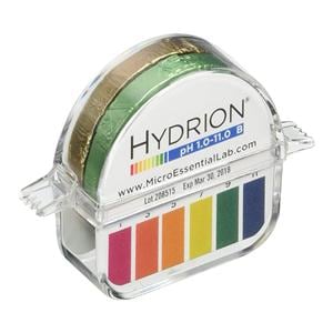 Hydrion pH Test Strip 1-11 Range 10/Ca