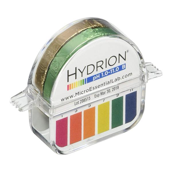 Hydrion pH Test Strip 1-11 Range 10/Ca