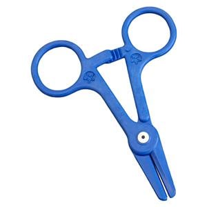 Tube Occluding Forcep Dark Blue 12.4cm Non-Sterile 100/Bg