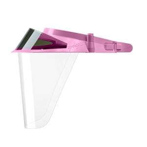 Op-D-Op II Full Face Visor Shield Pink Reusable Frame Ea