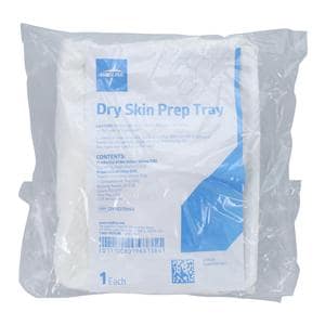 Dry Skin Prep Tray Sterile