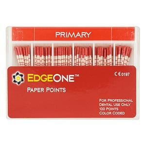 Edgeone Paper Points Primary Red 100/Pk