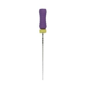 Edge K-File K-File 31 mm Size #10 Stainless Steel Purple 6/Pk