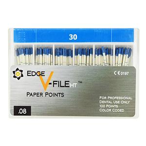 EdgeV-File HT Paper Points Size #30 0.08 Blue 100/Pk