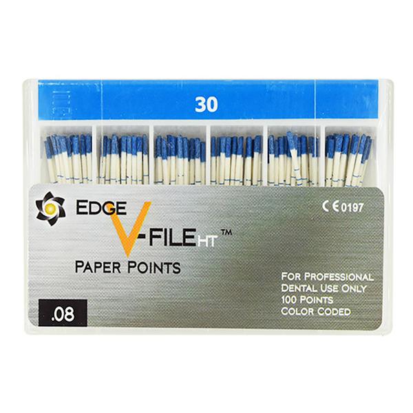 EdgeV-File HT Paper Points Size #30 0.08 Blue 100/Pk