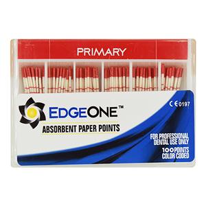 Edge Absorbent Points Primary Red 100/Pk