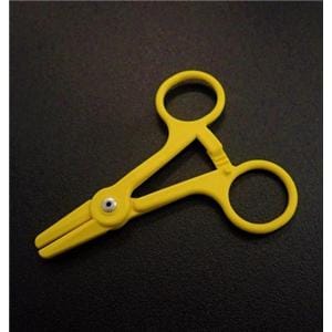 Tube Occluding Forcep Yellow Non-Sterile 100/Bg