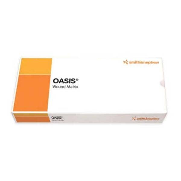 Oasis Matrix Wound Matrix Dressing SIS 3x3-1/2cm Sterile Matrix NAdhs Nat LF