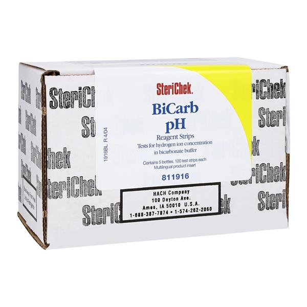 Test Strip BiCarb pH SteriChek 5Bt/Bx