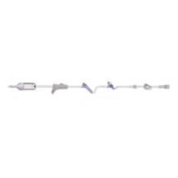 IV Administration Set Needleless 2 Y-Injection Sites 89" 60 Drops/mL 16mL 50/Ca