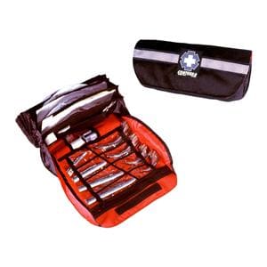 Kit Intubation 3x6x14" Red/Black Velcro Closure No Handle Ea