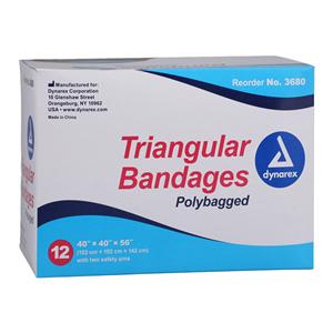 100% Cotton Bandage 40x40x56" Triangular