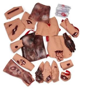 Body Parts Trauma Adult Moulage Kit Ea