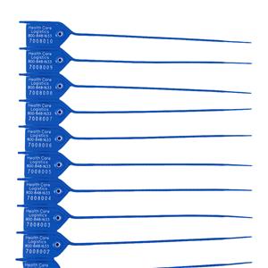 Numbered/Draw-Tight Seal Blue 100/Pk