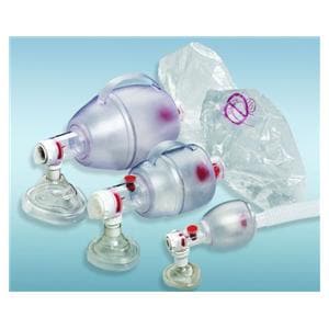 SPUR II Bag Mask Resuscitator Adult Disposable 12/Ca