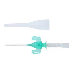 Introcan Safety IV Catheter Safety 18 Gauge 1-1/4" Green Closed End 50/Bx