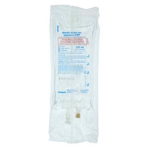 Excel IV Bag Sterile Water 250mL Flexible Bag Container Ea