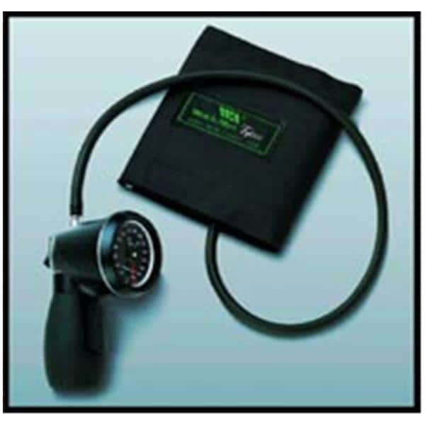 DuraShock Gold Series Aneroid Sphygmomanometer Size 12 Gry/Blk LF Arm Dl Dspl Ea