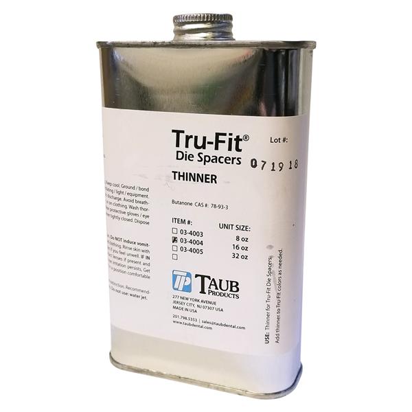 Tru-Fit Die Spacer Thinner 16oz/Bt