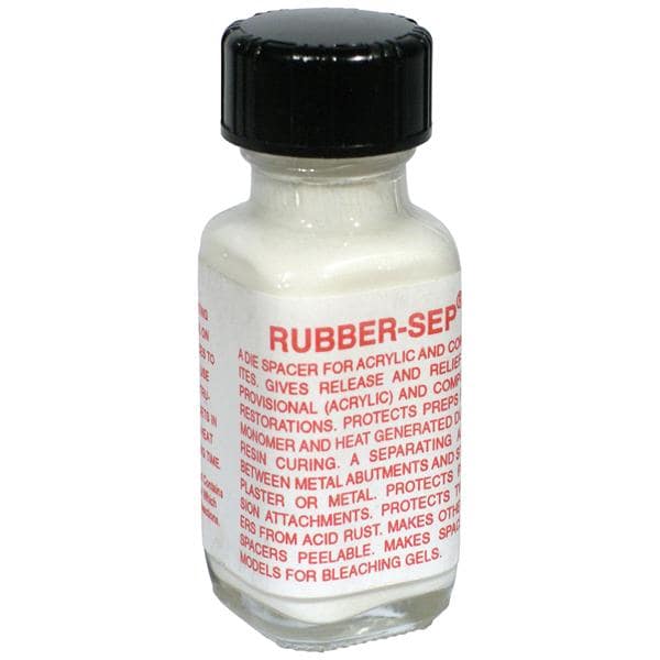 Rubber-Sep Die Spacer White 1/2oz/Ea