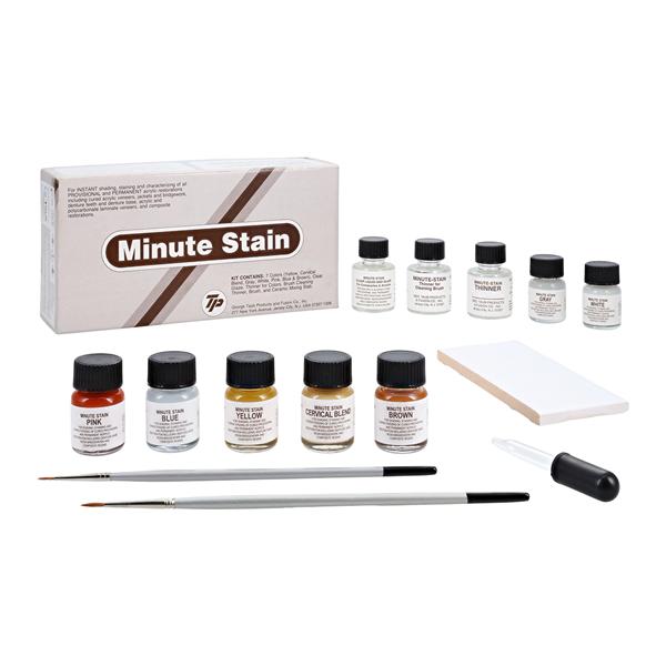 Minute-Stain Denture Accessories Colored Acrylic Assorted Ea