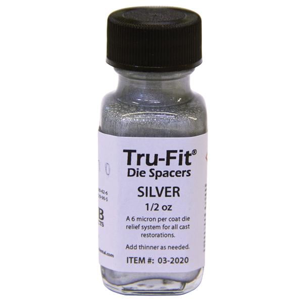 Tru-Fit Die Spacer Silver 1/2oz/Bt