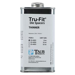 Tru-Fit Die Spacer Thinner 8oz/Bt