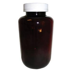 Packer Bottle HDPE 625cc Amber Reusable Non-Sterile 108/Ca