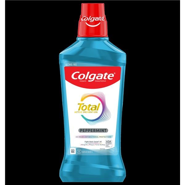 Colgate Total Peppermint Blast Mouthwash 1 Liter Refill 6/Ca