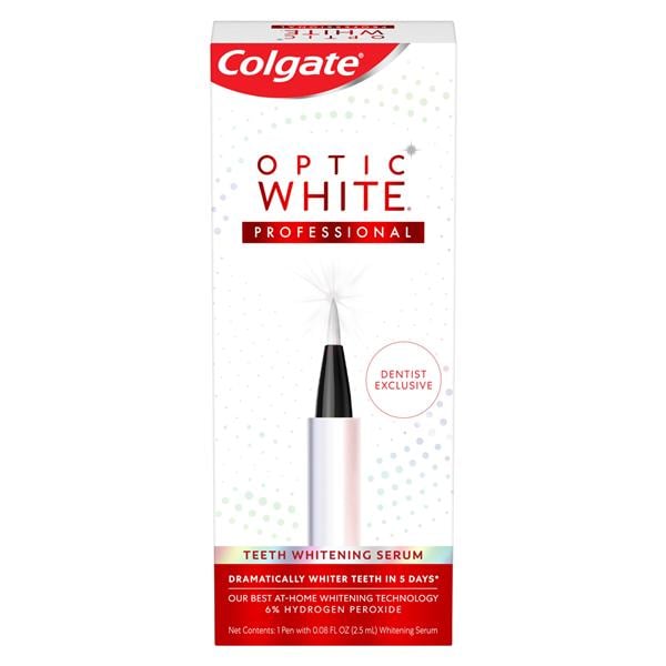 Colgate Optic White Take Home Tooth Whitening 6% Hydrogen Peroxide Ea, 8 EA/CA