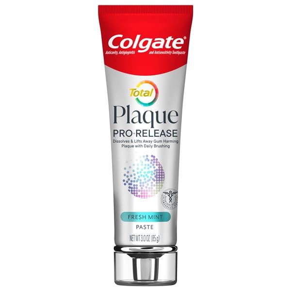 Colgate Total Plaque Pro-Release Fresh Mint Toothpaste 3 oz 0.45% SNF2 24/Ca