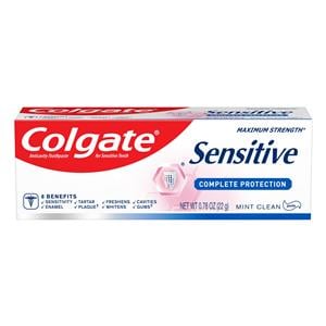 Colgate Sensitive Toothpaste Adult 0.78 oz Clean Mint 24/Ca