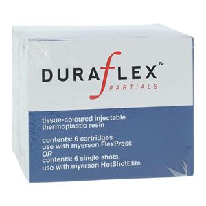 DuraFlex Denture Resin Cartridge True Pink Large 6/Pk