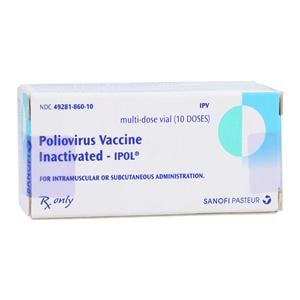 IPOL Poliovirus Injectable 5mL MDV Ea