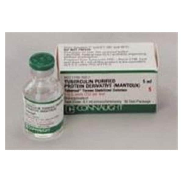 Tubersol PPD Tuberculin Injection 5TU/0.1mL 10 Tests MDV 1mL