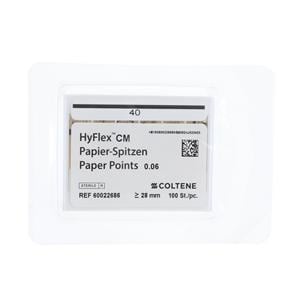 Hyflex CM Absorbent Points Size #40 0.06 100/Pk