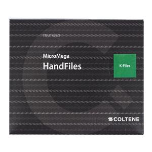 MicroMega K-File 25 mm Size #08 Stainless Steel 0.02 6/Pk