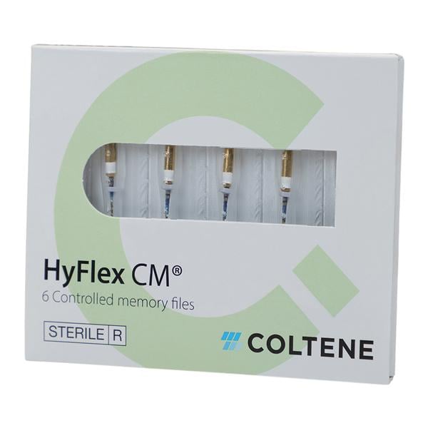 Hyflex CM Rotary File 21 mm Size 40 Nickel Titanium Black 0.06 6/Pk