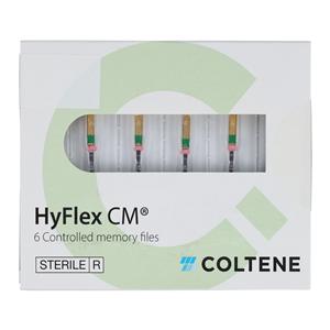 Hyflex CM Rotary File 25 mm Size 35 Nickel Titanium Green 0.06 6/Pk