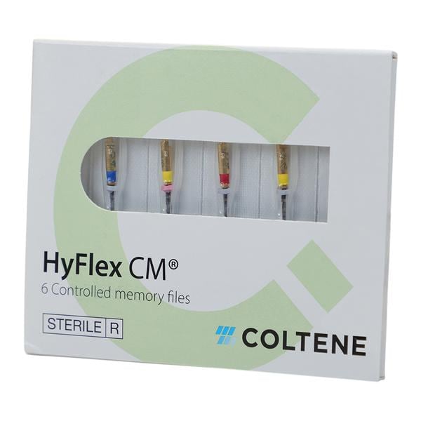 Hyflex CM Rotary File 31 mm Size 20-40 Nickel Titanium Assorted 0.06 - 0.08 6/Pk