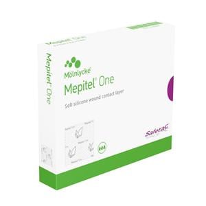 Mepitel One Silicone/Polyurethane Net Wound Dressing 3x4" Sterile NAdhr Abs, 4 BX/CA