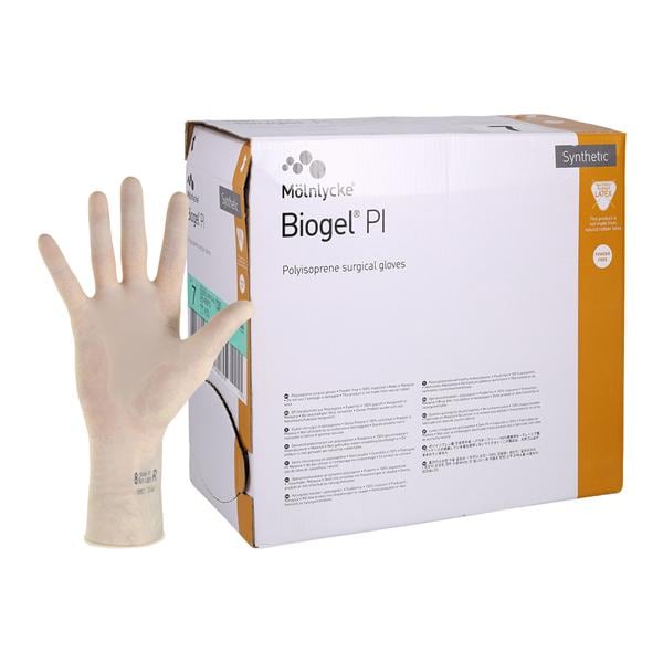 Biogel PI Polyisoprene Surgical Gloves 7 Straw