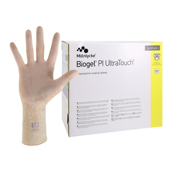 Biogel PI UltraTouch Synthetic Surgical Gloves 6.5 Straw