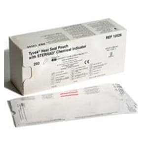 Tyvek Sterilization Pouch Heat Seal 4 in x 10.25 in 500/Ca