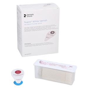 NUPRO Fluoride Varnish Unit Dose 5% NaF 0.4 mL Raspberry White 100/Bx, 4 BX/CA