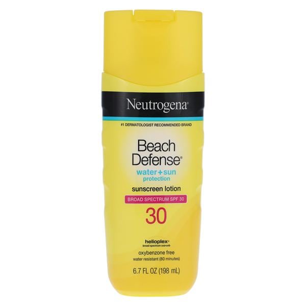 Neutrogena Beach Defense Sunscreen Lotion Body Adult 6.7oz Water Resistant Ea