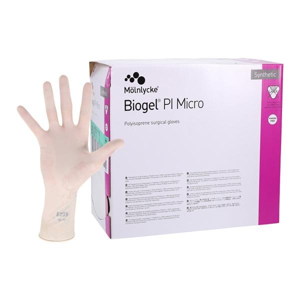 Biogel PI Micro Polyisoprene Surgical Gloves 7.5 Straw, 4 BX/CA