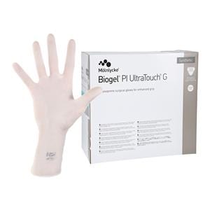 Biogel PI Ultratouch G Polyisoprene Surgical Gloves 6.5 Straw