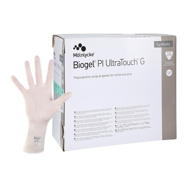 Biogel PI Ultratouch G Polyisoprene Surgical Gloves 7.5 Straw