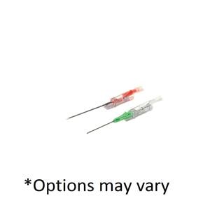 Acuvance Plus IV Catheter Safety 18 Gauge 1-1/4" Green Straight Ea